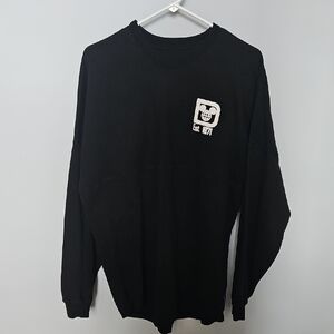Disney Black Long Sleeve Men's Tee